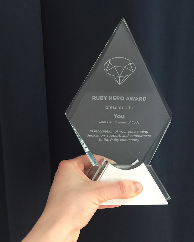 Your Ruby Hero Award