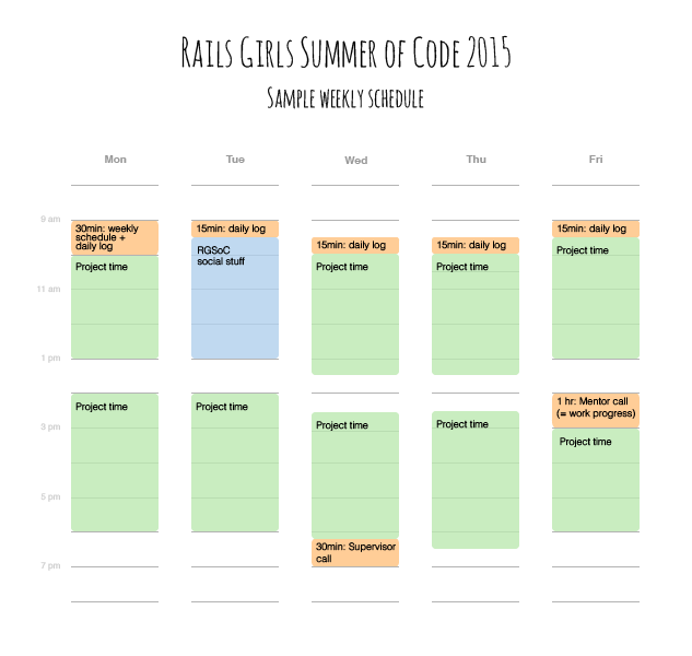 sample schedule-01